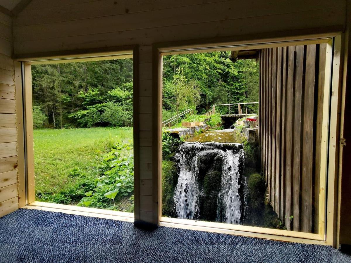 Wooden House With A Waterfall "Stipanov Mlin" Villa Plitvička Jezera Екстериор снимка
